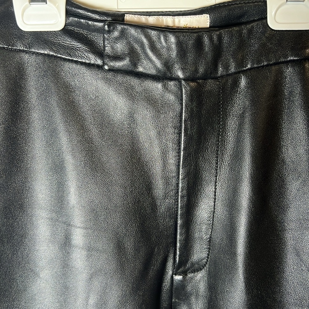 Margaret Godfrey Retro Leather Pants - Picture 3 of 7